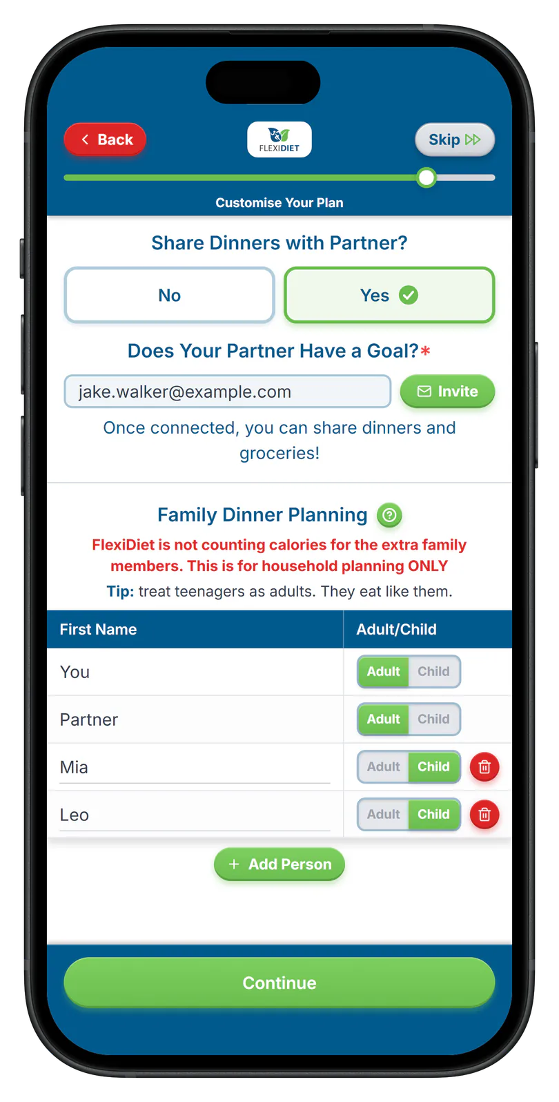 Plans your whole family will actually eat.
