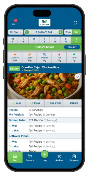 Real recipes, built around your numbers.